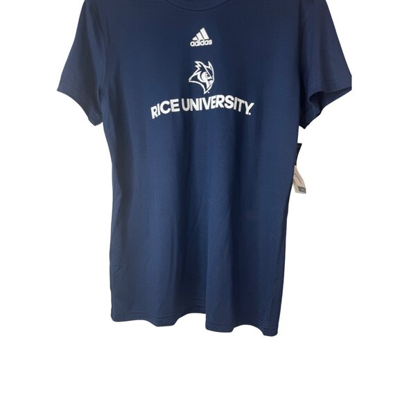 2/$30 Adidas Large Navy Rice University Creator Tee - Picture 5 of 14